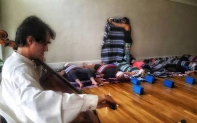 TODAY IS THE DAY! – Restorative Yoga with Special Guest Teacher Melissa Smith and Violinist Brenda Josephsen
