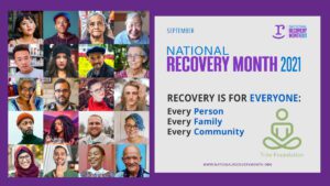 Morning Glory Yoga - September is - National Recovery Month - Trini Foundation
