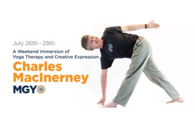 A WEEKEND IMMERSION OF YOGA THERAPY & CREATIVE EXPRESSION WITH CHARLES MACINERNEY